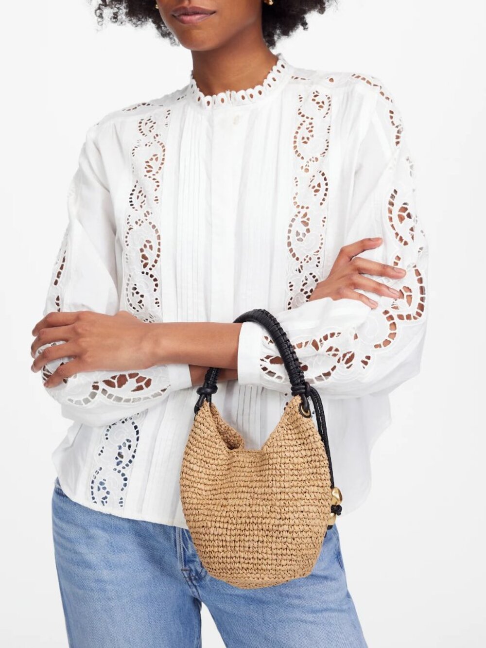 Madewell The Camren Mini Bag in Natural Multi - Picture 3 of 11